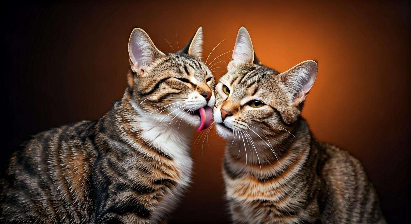 Pourquoi mon chat lèche-t-il mon autre chat ? 解