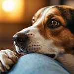Pourquoi mon chien me donne des coups de pattes : explication et solutions