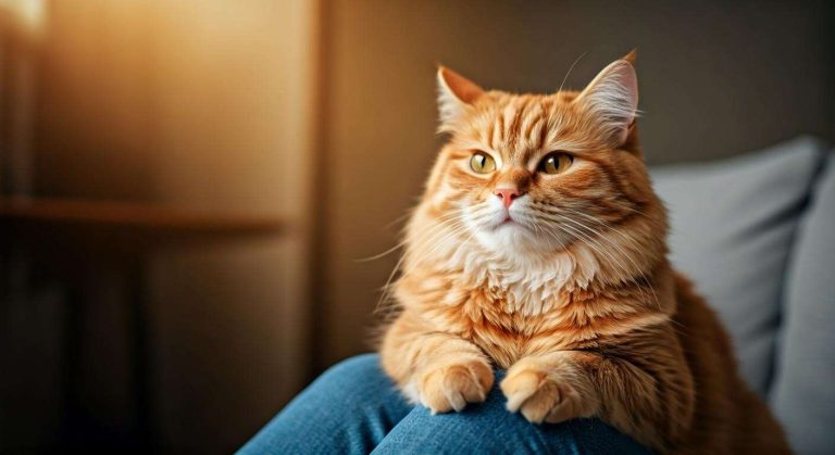 Pourquoi mon chat insiste-t-il pour se poser sur moi ?