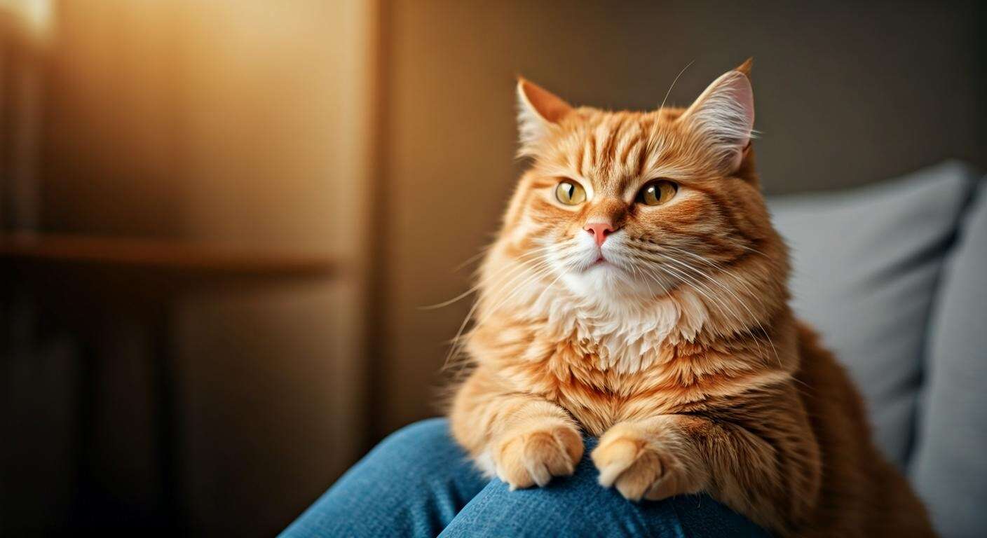 Pourquoi mon chat insiste-t-il pour se poser sur moi ?