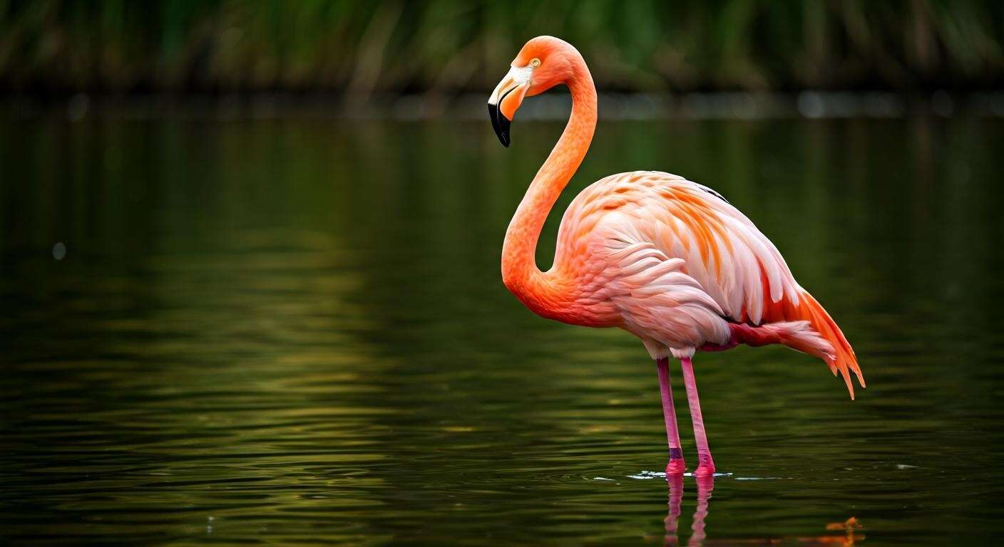 Pourquoi les flamants roses sont-ils de cette couleur ?