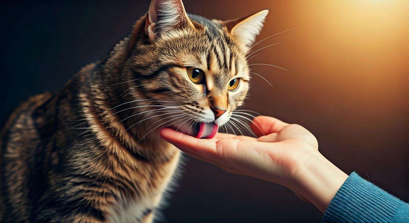 Pourquoi un chat me lèche : comprendre ce comportement félin