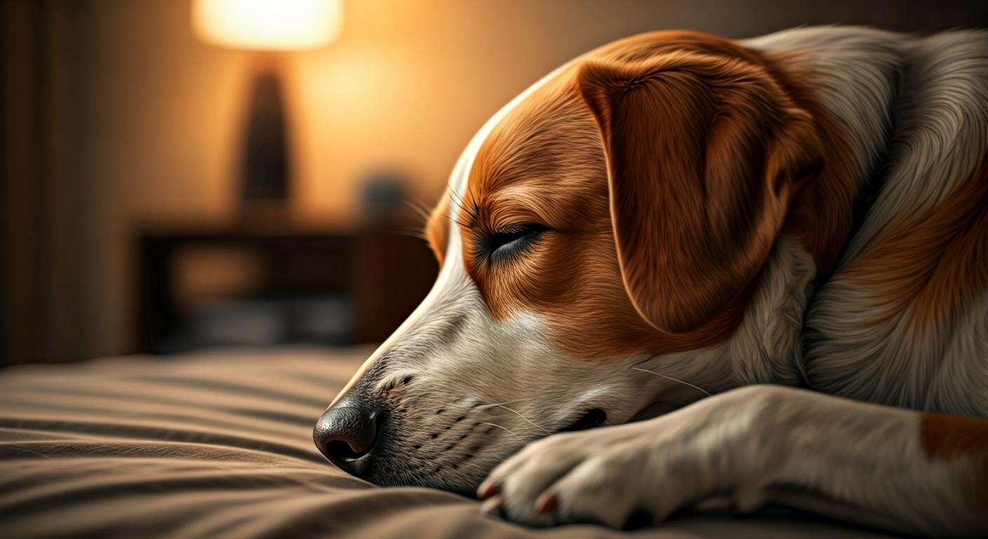 Pourquoi mon chien dort-il collé à moi : comprendre ce comportement gratifiant