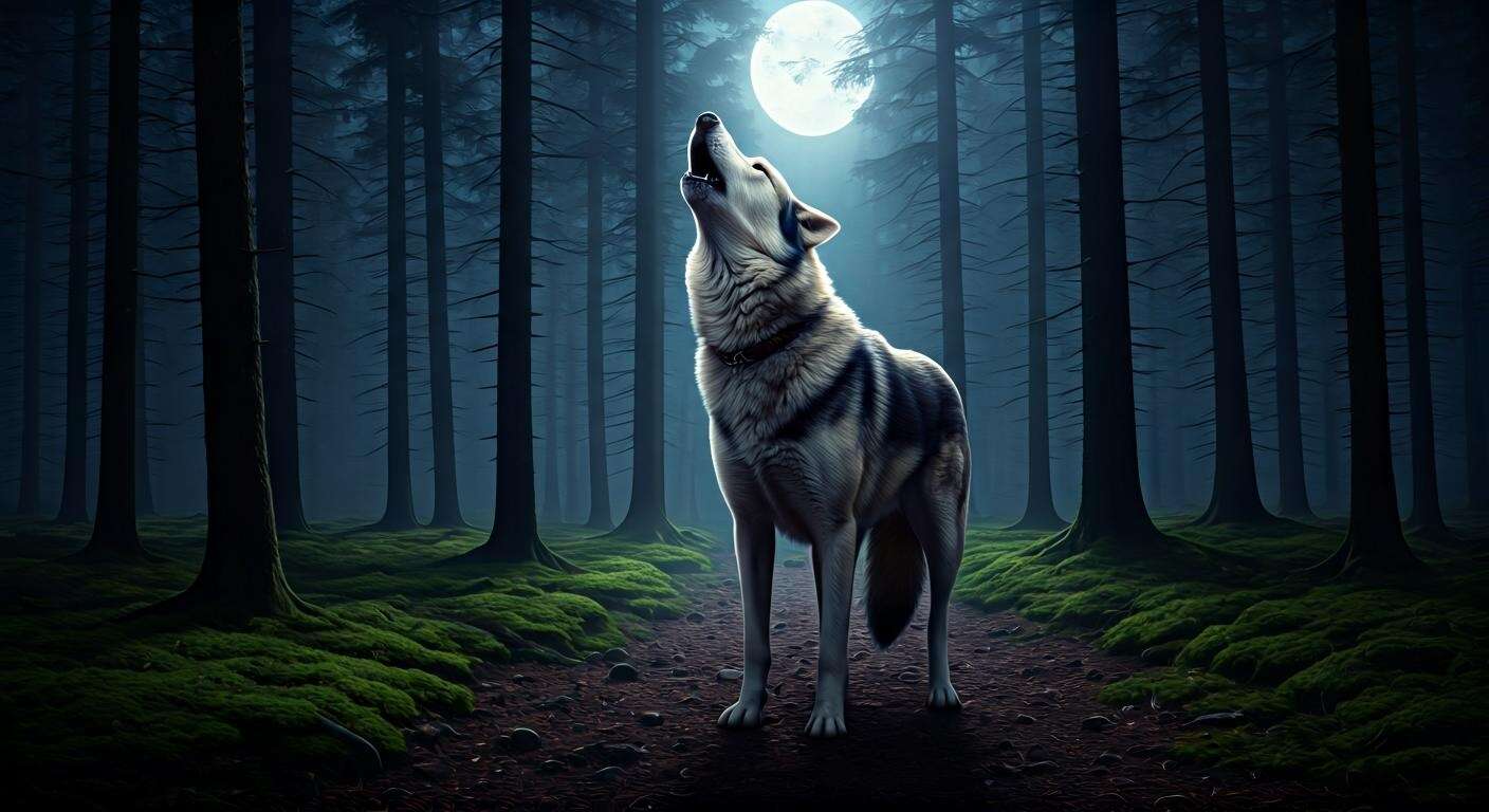 Pourquoi un chien hurle-t-il comme un loup ?