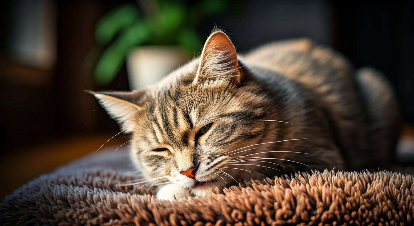 Pourquoi mon chat tête-t-il la couverture ?