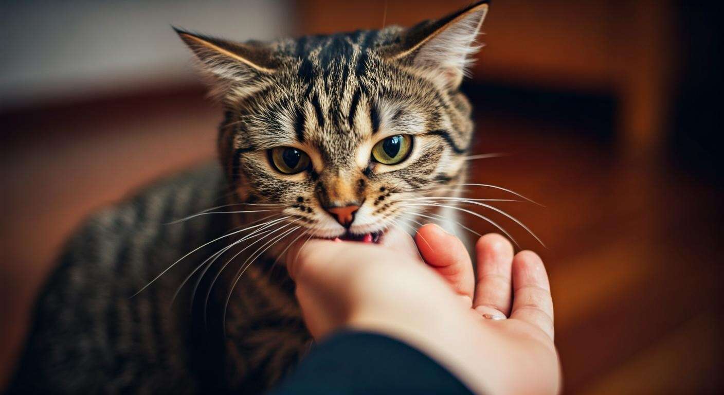 Pourquoi notre chat nous mordille : comprendre et résoudre ce comportement