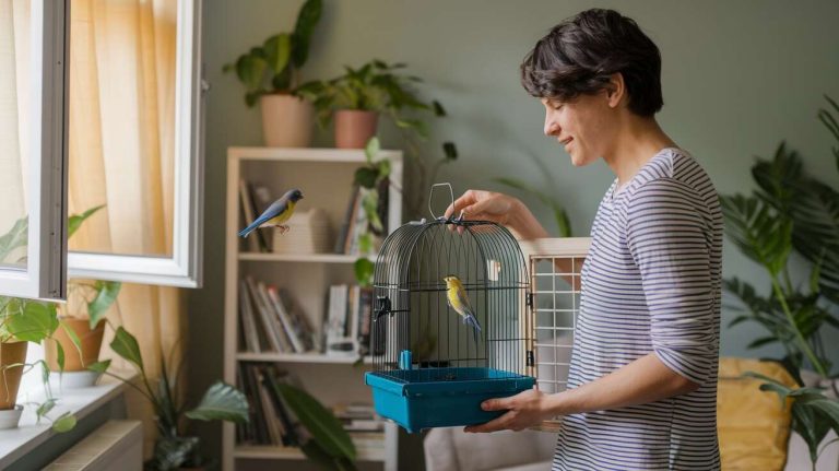 Comment attraper un oiseau dans une maison facilement et sans danger ?