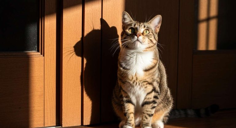 Voici pourquoi votre chat vous suit et miaule devant une porte fermée, même s'il ne veut pas entrer
