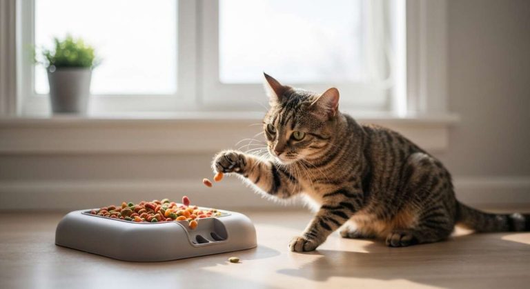 L'astuce du "puzzle alimentaire" pour chat : une façon ludique de le nourrir et de stimuler son intelligence