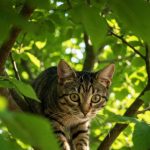 Chat coincé dans un arbre : comment faire pour qu'il descende ? Faut-il appeler les pompiers ?