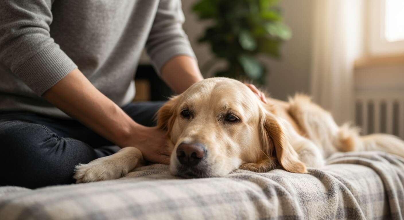Voici comment faire un massage relaxant à votre chien pour apaiser son anxiété et renforcer votre lien