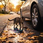 L'antigel qui fuit des voitures est un poison au goût sucré qui attire les chats, la vigilance est maximale cet automne