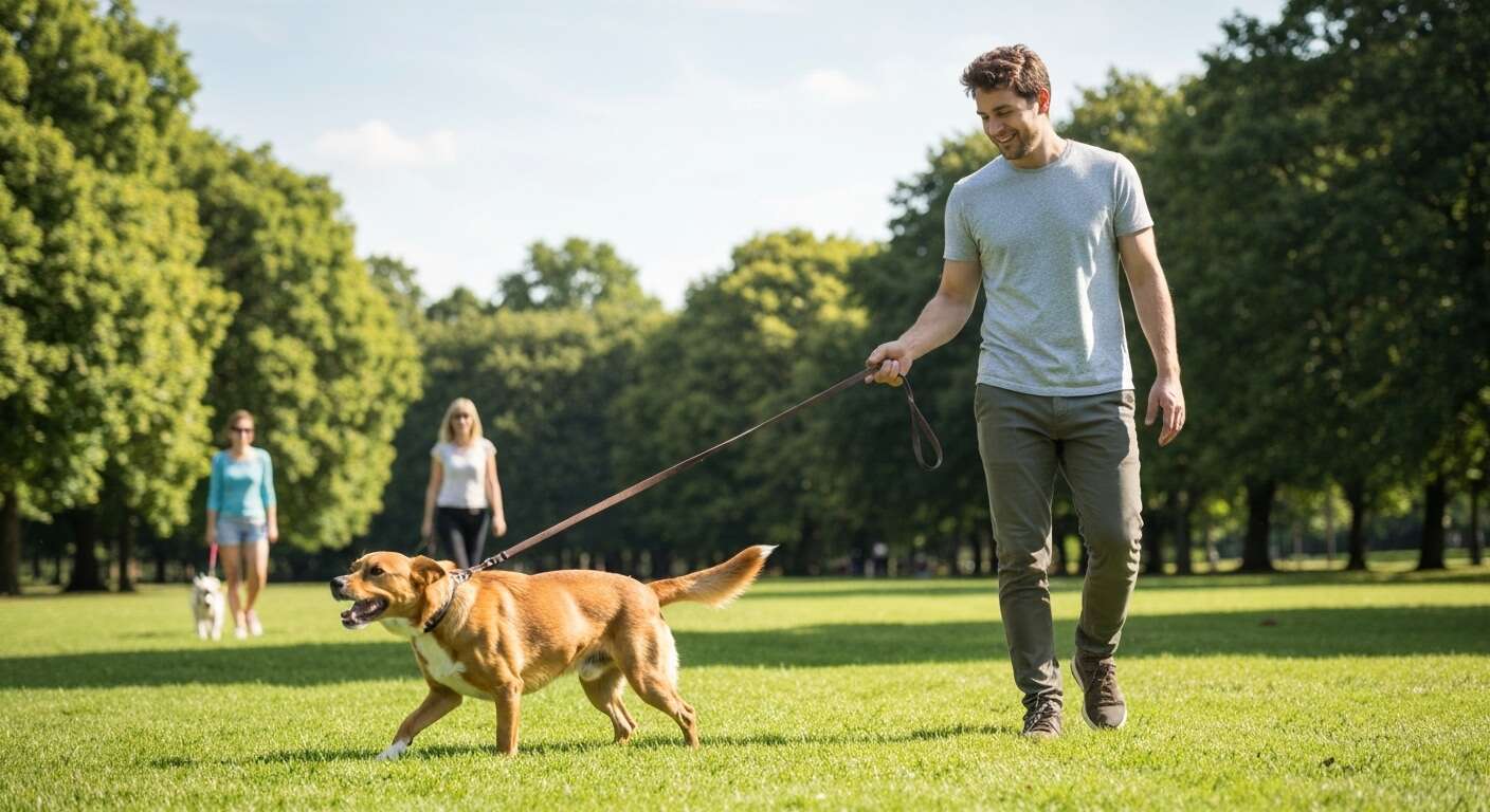 L'erreur que 9 maîtres sur 10 commettent en promenant leur chien et qui renforce son mauvais comportement