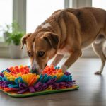 L'astuce du "snuffle mat" ou tapis de fouille : le jeu d'intelligence parfait pour stimuler votre chien à l'intérieur