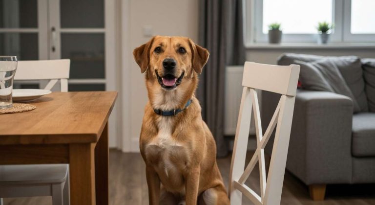Le secret pour que votre chien arrête de quémander à table, une bonne fois pour toutes