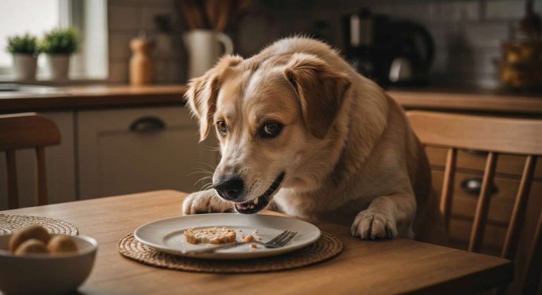 Votre chien vole de la nourriture sur la table ? Voici la seule technique d'éducation qui fonctionne vraiment