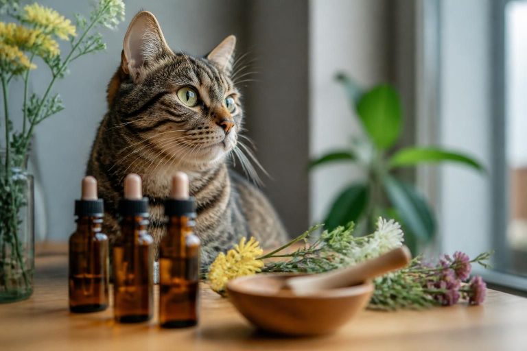 Les fleurs de Bach pour les chats : guide complet 2026