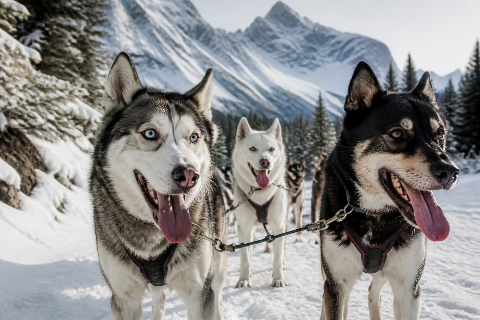 Les races de chiens de traîneau : portraits et aptitudes